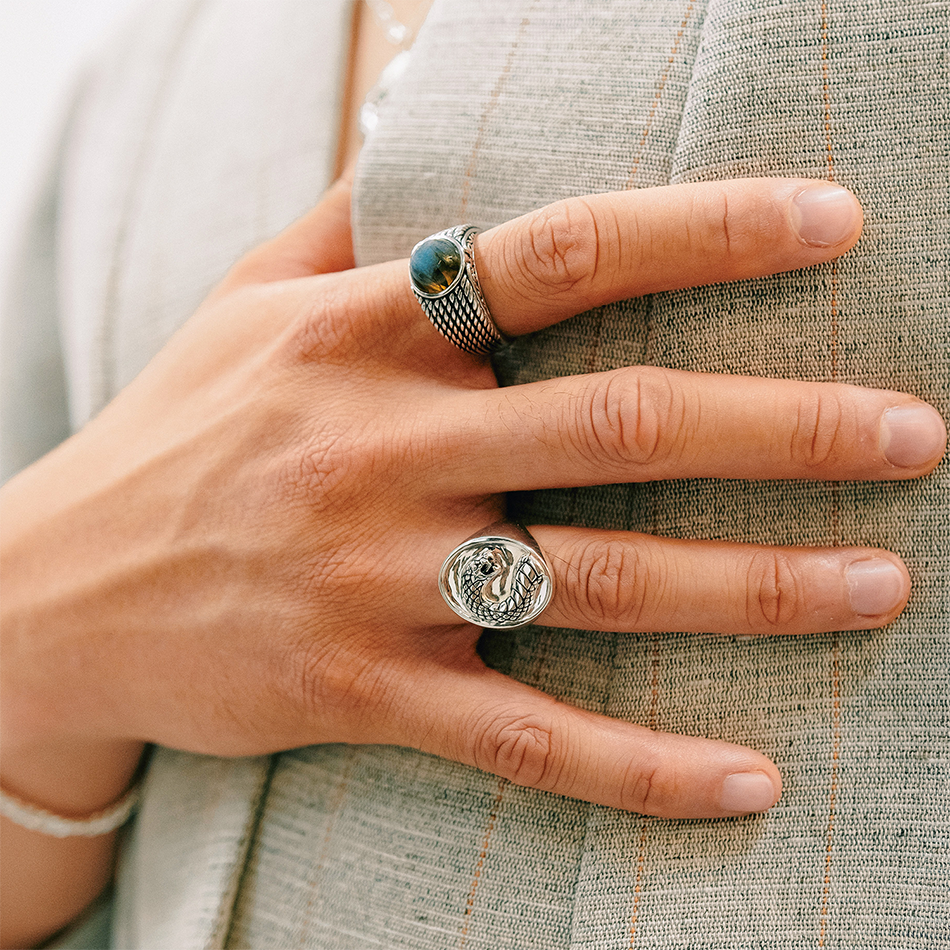 Bague Serpentia