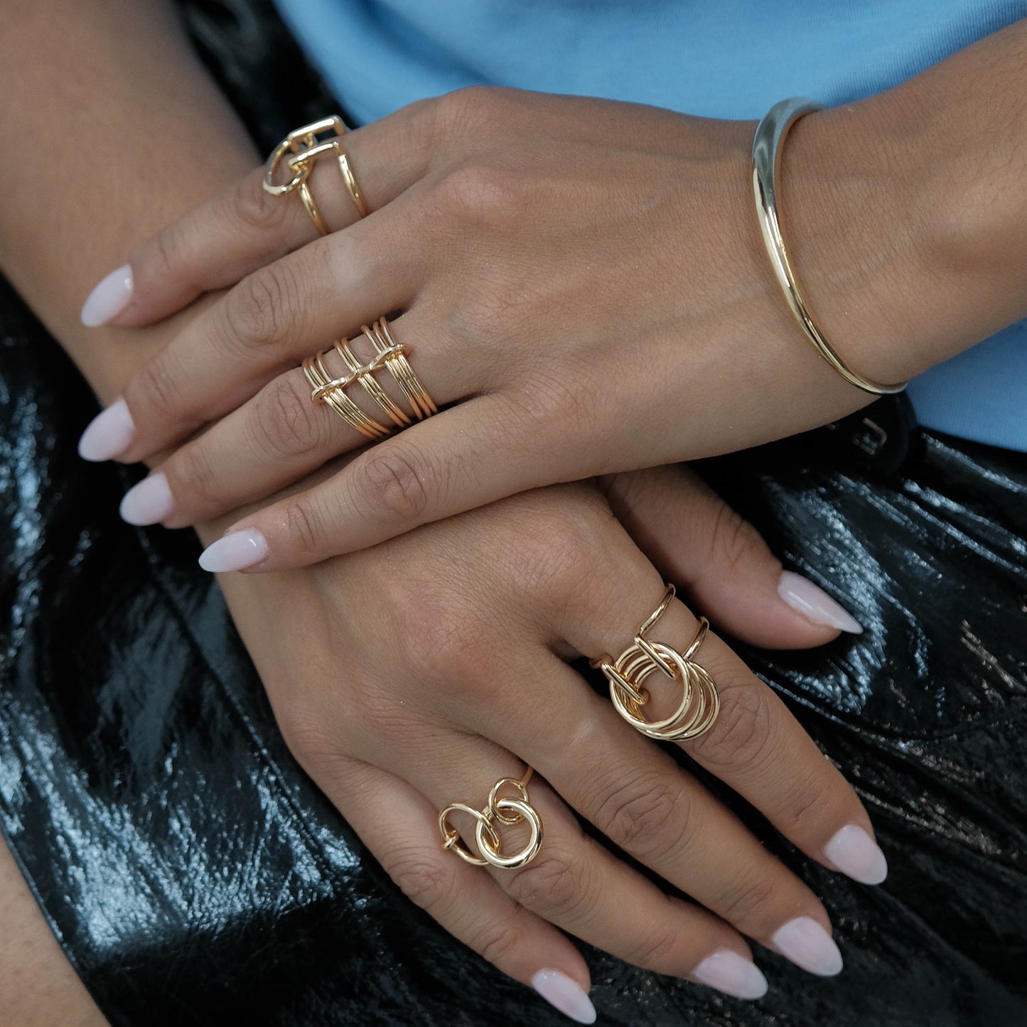 Philia Paris - Bague Destiny Plaqué Or1