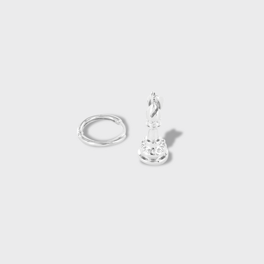 Boucle d'oreille Fou