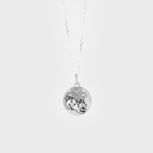 Collier Zodiaque Cochon