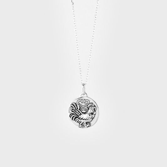 Collier Zodiaque Coq