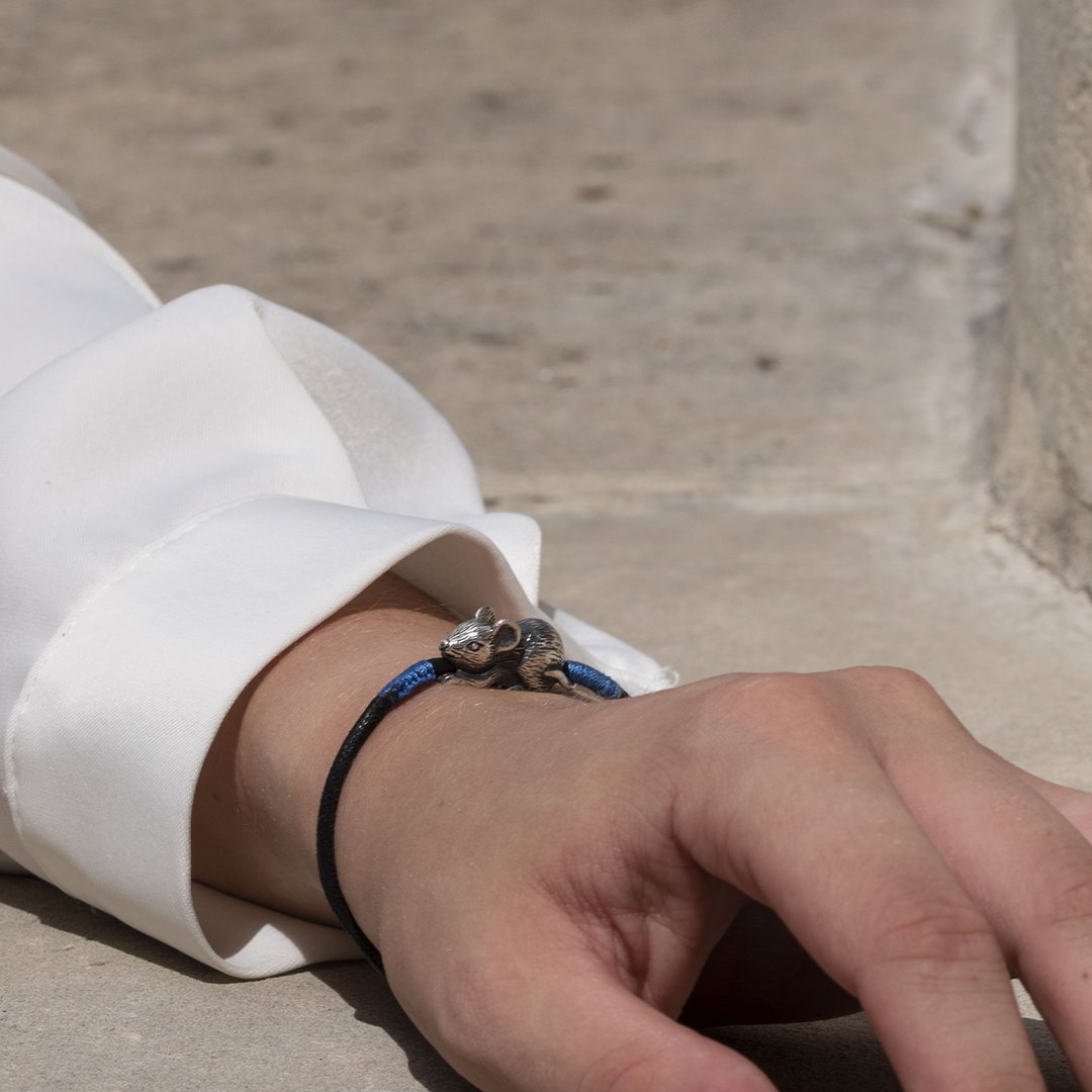 Philia Paris - Bracelet Zodiaque Lapin Argent1