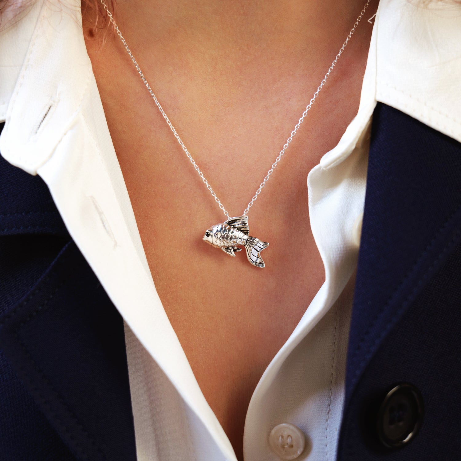 Philia Paris- Collier Poisson Collier de créateur