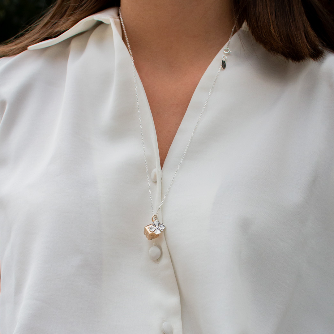 Philia Paris - Collier Casino Argent2