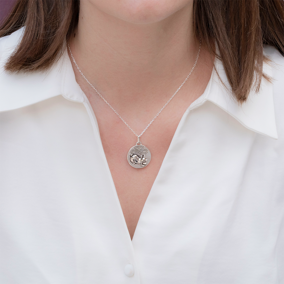 Collier Zodiaque Cochon