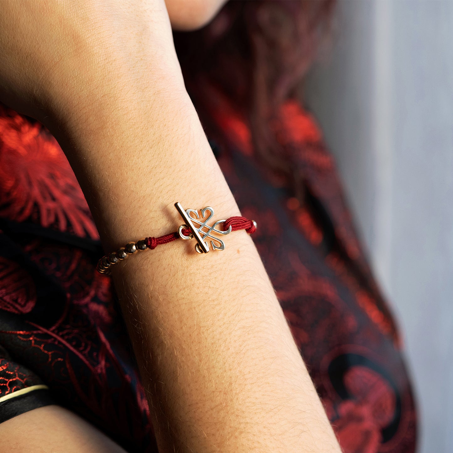 Philia Paris - Bracelet Attachement Plaqué Or4