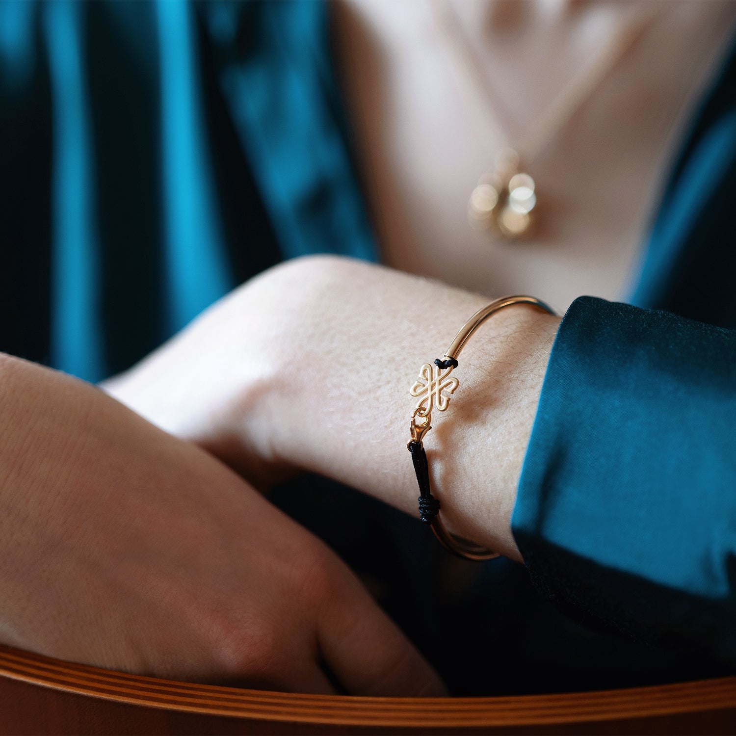 Philia Paris - Bracelet Affection Plaqué Or