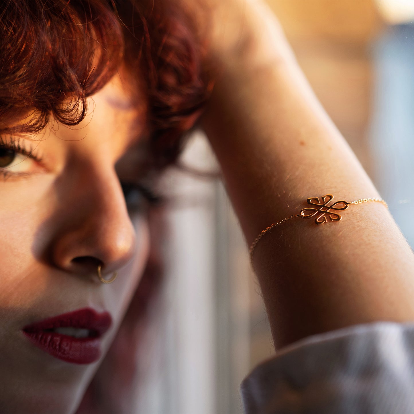 Philia Paris - Bracelet Liberté Plaqué Or