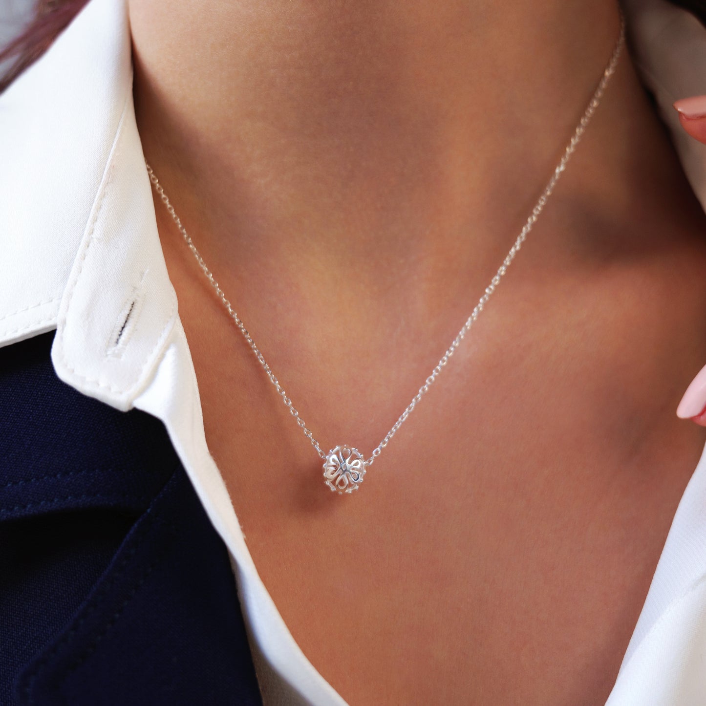 Philia Paris - Collier Celeste Argent