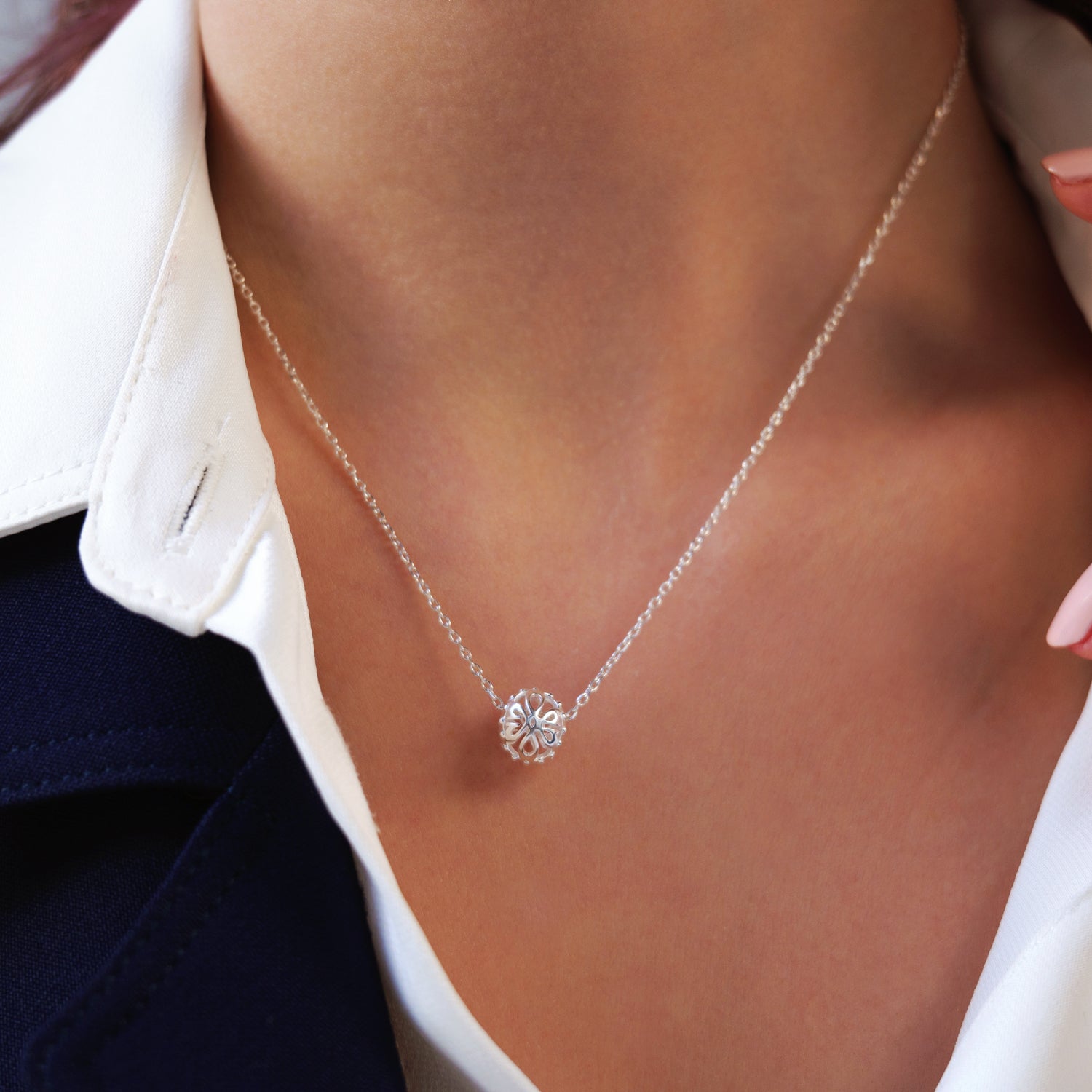 Philia Paris - Collier Celeste Argent