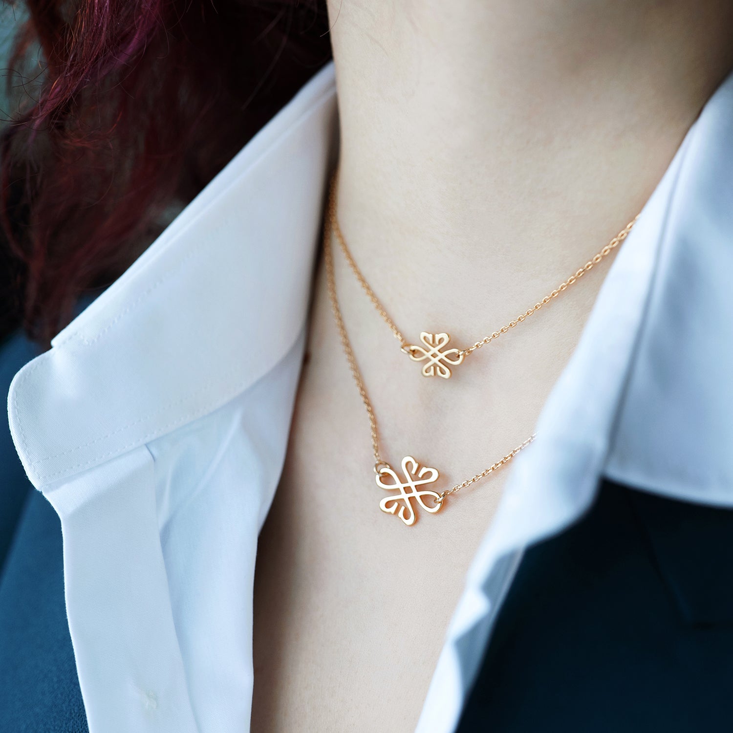 Philia Paris - Collier Liberté Plaqué Or1