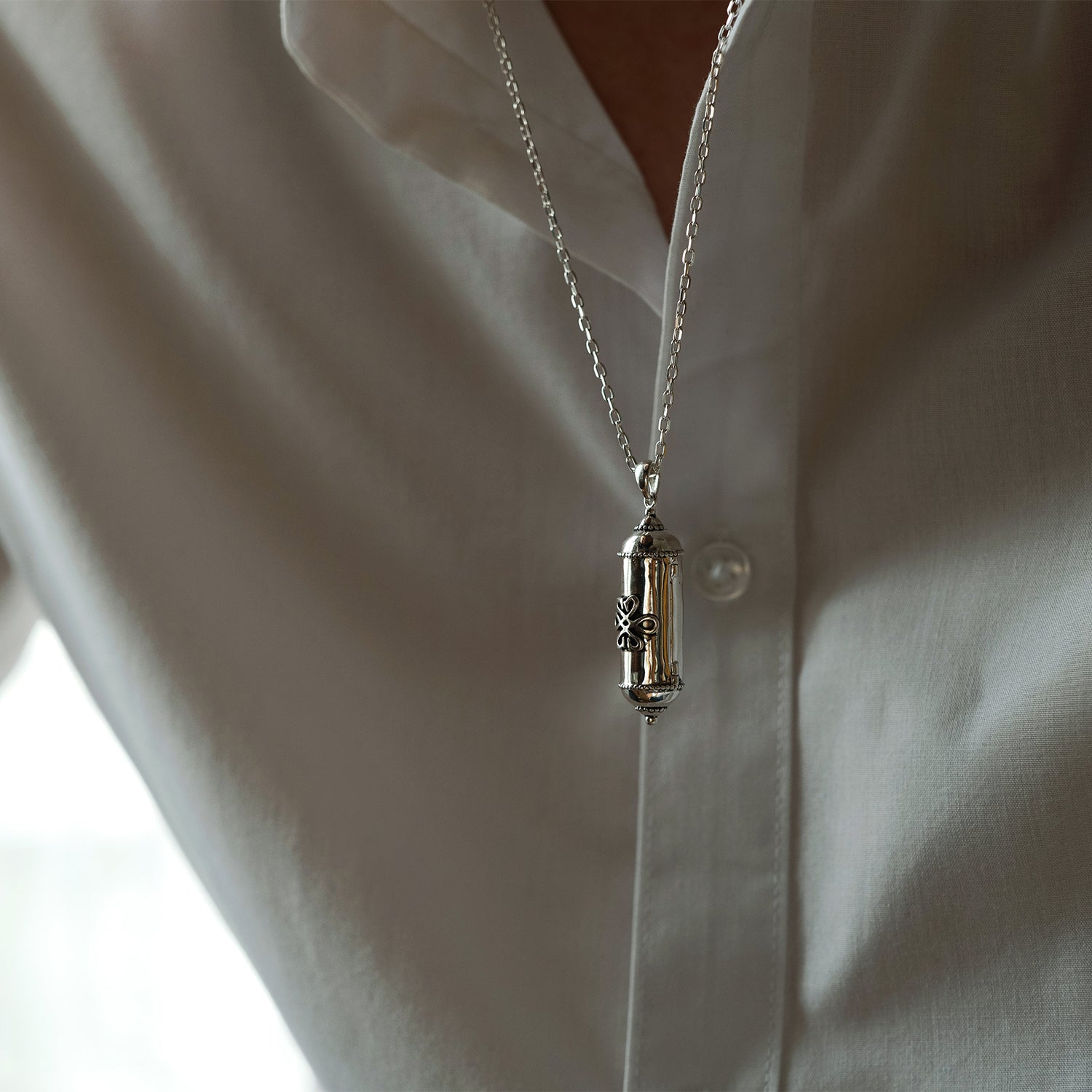 Philia Paris - Collier Relique Argent