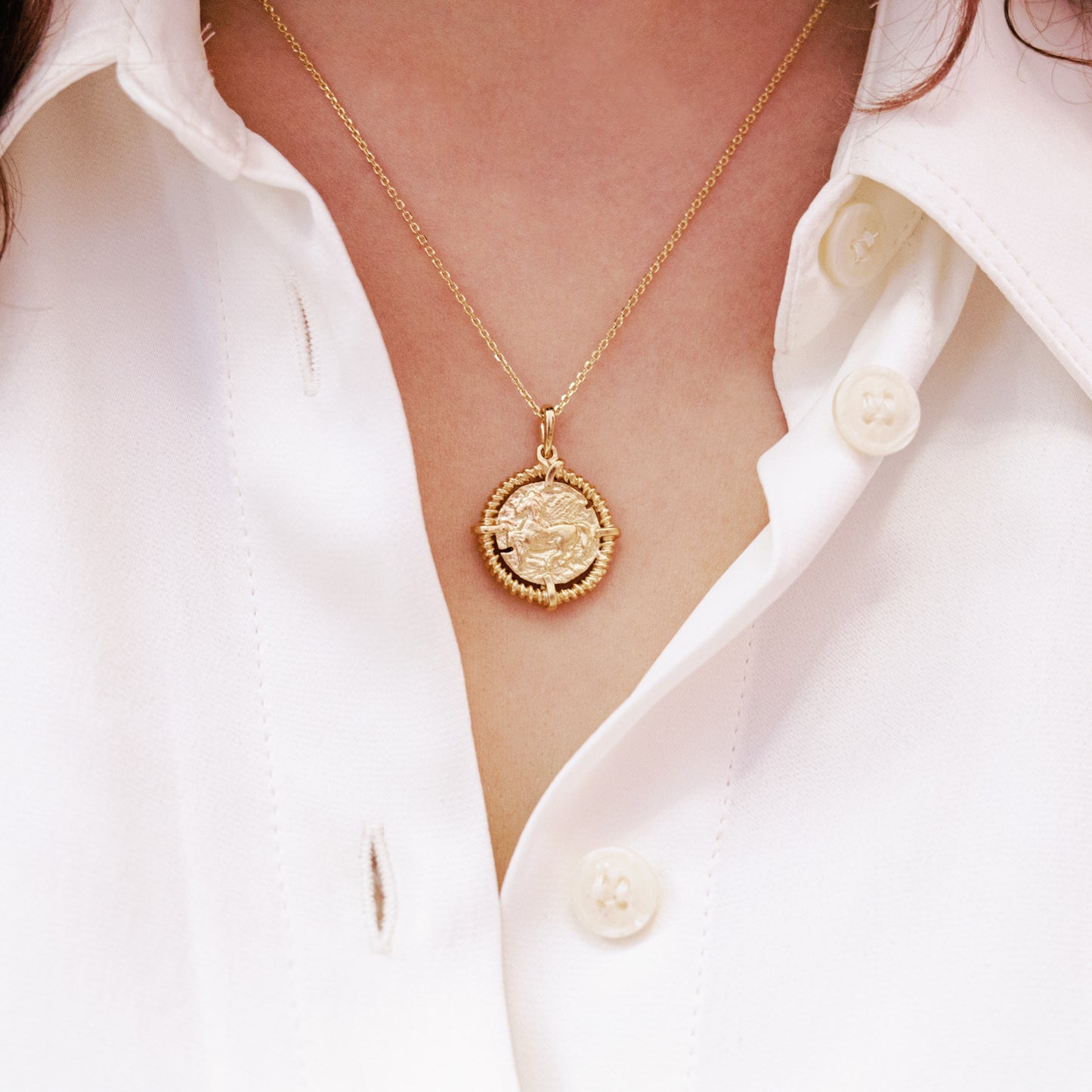 Philia Paris - Collier Reconnaissance Plaqué Or1