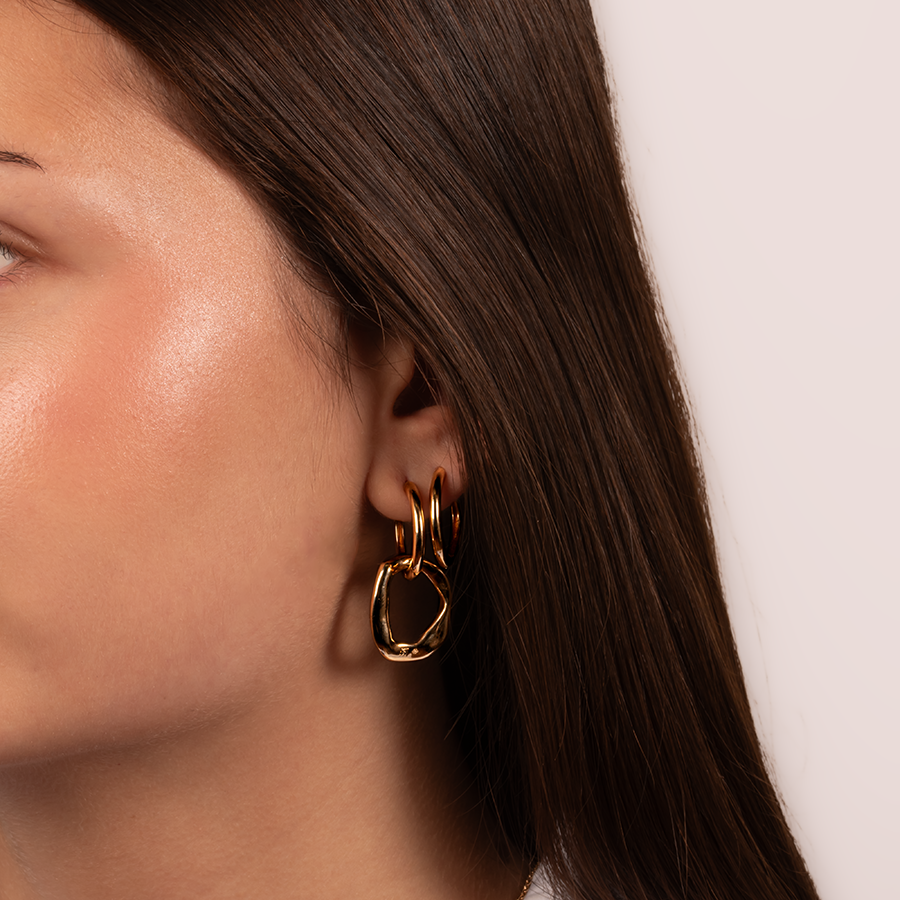 Boucles d'oreilles Onde