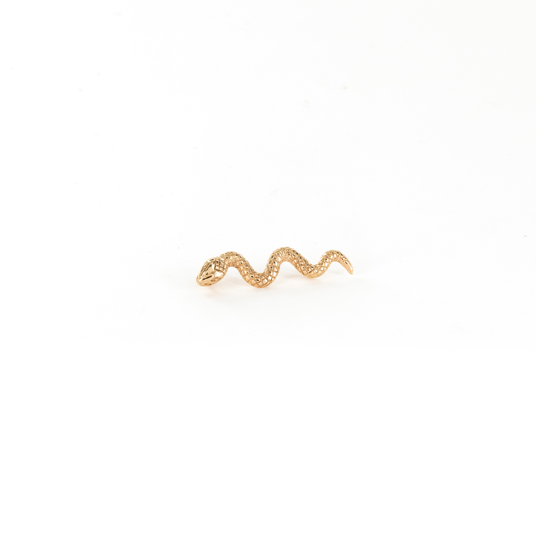 Philia Paris - Bracelet Zodiaque Serpent Plaqué Or
