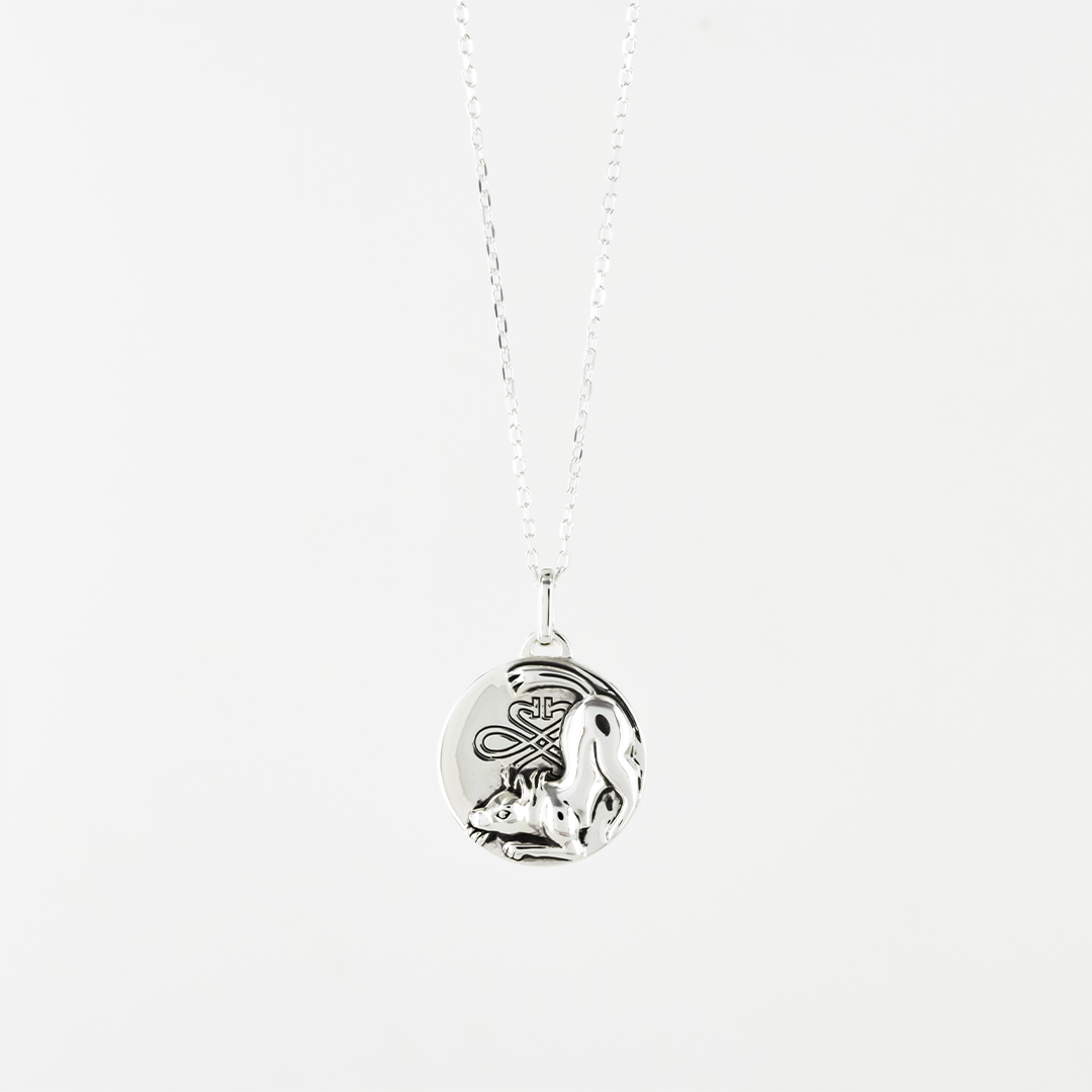 Philia Paris - Collier Zodiaque Chien Argent